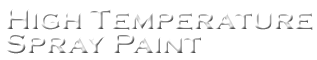 High Temperature Spray Paint